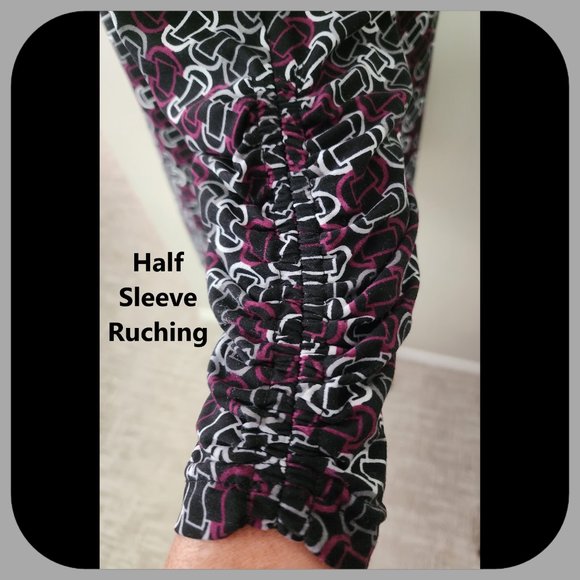 ALIDA || Almond Shaped Neckline Top (SIZE M) - Picture 5 of 7